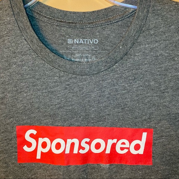 Nativo Sponsored T-shirt Small - Picture 2 of 4